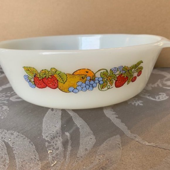 Fire King Fruit Medley Bowl - Picture 2 of 3